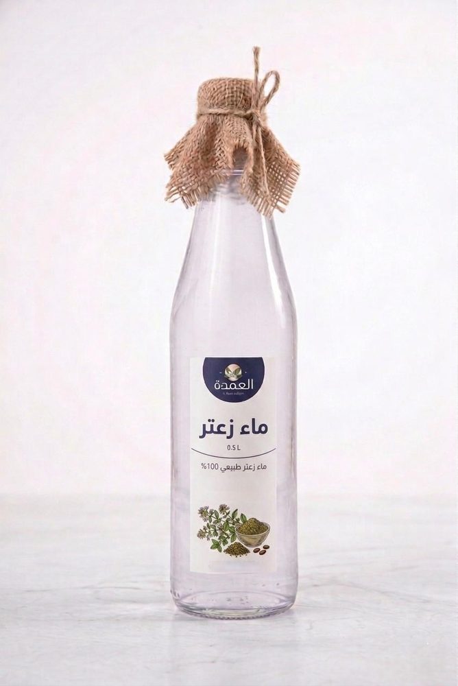 Zaatar water bottle
